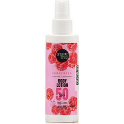 Natura Siberica Organic Shop Rasberry & Antioxidant Αντηλιακό Γαλάκτωμα Σώματος SPF50 150ml