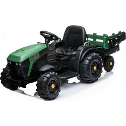MG Toys Ηλεκτροκίνητο Παιδικό Τρακτέρ 12V με Καρότσα Πράσινο