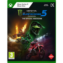 Monster Energy Supercross 5 The Official Video Game Xbox Series