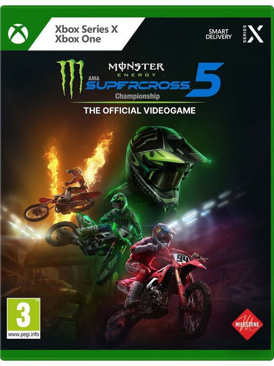Monster Energy Supercross 5 The Official Video Game Xbox Series