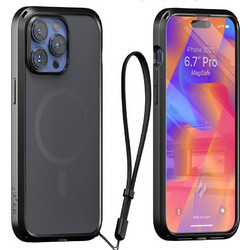 Θήκη Catalyst Influence MagSafe προστασίας για APPLE iPhone 15 PRO 6.1 2023 - Stealth ΜΑΥΡΟ - CATDMSPH15BLKMP