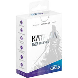 Ultimate Guard Katana Sleeves Standard Size White (100)