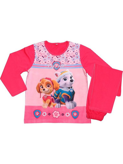 Παιδική Πυτζάμα Paw Patrol Μακρυμάνικη Φουξ Φουξ