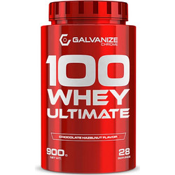 Galvanize Nutrition Chrome 100 Whey Ultimate Chocolate Hazelnut Πρωτεΐνη Ορού Γάλακτος Γράμμωσης 900gr