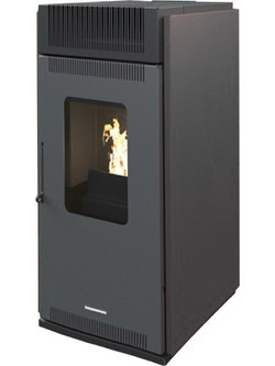 Balkan Energy P10 Black Σόμπα Pellet Αερόθερμη 10kW