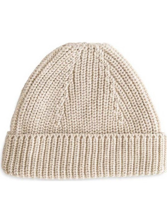 Βρεφικό Σκουφάκι Beige 6-9 μηνών Mushie 101085