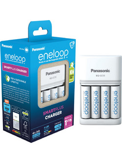 Panasonic Eneloop BQ-CC55E + 4xAA 2000mAh