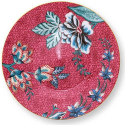 Pip Studio Πιάτο Γλυκού Πορσελάνης Flower Festival Dark 12cm 51001293