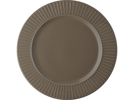 Lukanda Πιάτα Ρηχά Πορσελάνης RIM Nature 27cm 6τμχ NAT3-WP-27