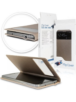 FLIP COVER Leather Iphone 6/6S gold