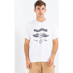 Tee Library Determinism Supima T-Shirt (TBF-BT-10-White)