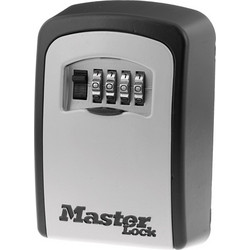 Θήκη μεταλλική τοίχου Master Lock με συνδυασμό 85X115mm
