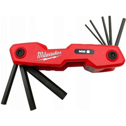Milwaukee 4932480978 Set 8 τμχ αναδιπλούμενων κλειδιών εξάγωνο