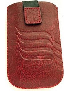 VOLTE-TEL ΘΗΚΗ ΠΟΥΓΚΙ ECO LEATHER LOOP V505 RED S