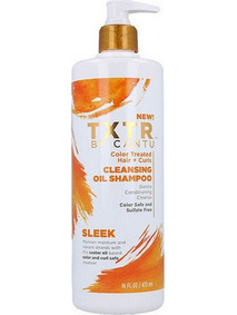 Cantu Txtr Sleek Cleansing Oil Σαμπουάν & Conditioner για Σγουρά & Βαμμένα Μαλλιά 473ml