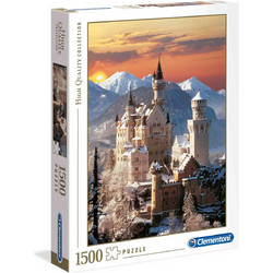 Puzzle Clementoni Κάστρο Neuschwanstein 1500 Κομμάτια