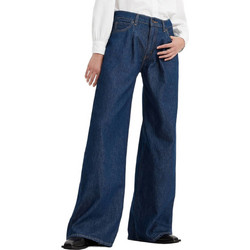 Levi's Ψηλόμεσο Γυναικείο Τζιν Παντελόνι Loose Εφαρμογή Καμπάνα Navy Μπλε A7455-0003