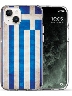 Θήκη Back Cover Apple iPhone 15 Flag Greek