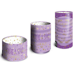 Busquets 61541 Busquets Τριπλή μεταλλική μολυβοθήκη Star Spring