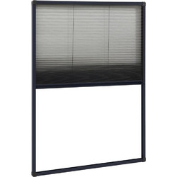 vidaXL Πλισέ Σίτα Παραθύρου Fiberglass 80x120cm 148665