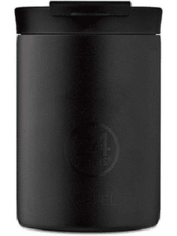 24Bottles Travel Tumbler Tuxedo Black 350ml