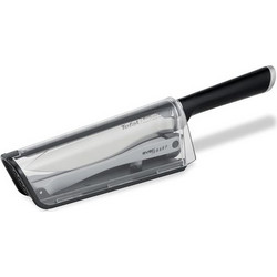 Tefal Μαχαίρι Σέφ με Ακονιστήρι Ever Sharp 16.5εκ. K25690 Ανοξείδωτο Μαχαίρι