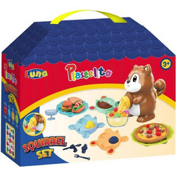 Luna Plastelito Πλαστοζυμαράκια Squirrel Set