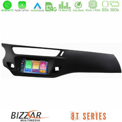 Bizzar U-MTT-CT9597BL Ηχοσύστημα Αυτοκινήτου με Οθόνη Αφής USB Bluetooth & GPS