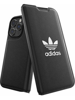 Adidas OR Booklet Case BASIC iPhone 14 Pro 6.1" black/black white 50182