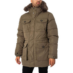 Superdry Ανδρικό Μπουφάν Χειμωνιάτικο Παρκά Χακί M5011744A-8MI