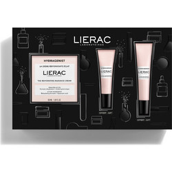 Lierac Hydragenist The Rehydrating Radiance Cream 50ml + Eye Cream 7.5ml + Serum 15ml