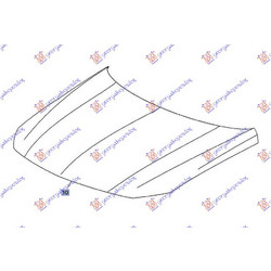 Καπο Εμπρος Opel Insignia 17- - 608100070