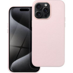 Θήκη κινητού Forcell Leather Mag Cover Compatible with MagSafe for iPhone 15 Pro Max Pink