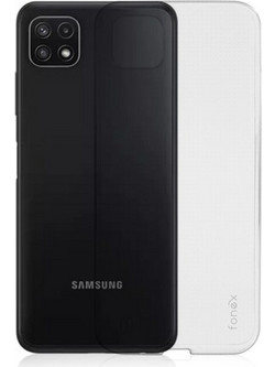 Fonex TPU Back Cover Black (Galaxy A22 4G)