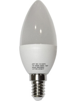Λάμπα Lumen Led Κεράκι C37 MAT E14 7W 230V Ψυχρό 3200Κ