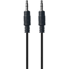 POWERTECH καλώδιο ήχου 3.5mm PTR-0145, AUX, CCS, 1.5m, μαύρο