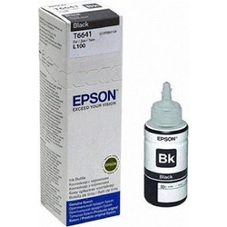 Epson T6641 Black Μελάνι Εκτυπωτή Inkjet C13T66414A