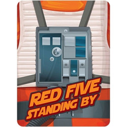 Star Wars (Red Five) Magnet metal - HMB-MAGMSW26
