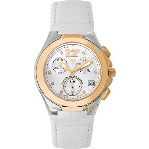 Technomarine Γυναικείο Ρολόι με Λευκό Δερμάτινο Λουράκι 07176422