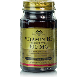 Solgar B2 100mg 100 Κάψουλες