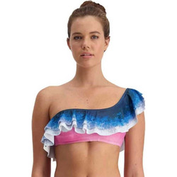 Piha Ocean Bikini Top 1561 Blue/Pink