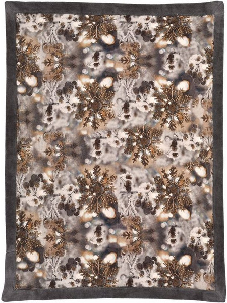 Iliadis Βελούδινο Ριχτάρι 145X180cm Νιφάδα Βαμβακερό με Γούνα 75353