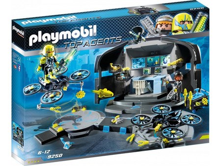 Playmobil Top Agents Αρχηγείο για 6-12 Ετών 9250