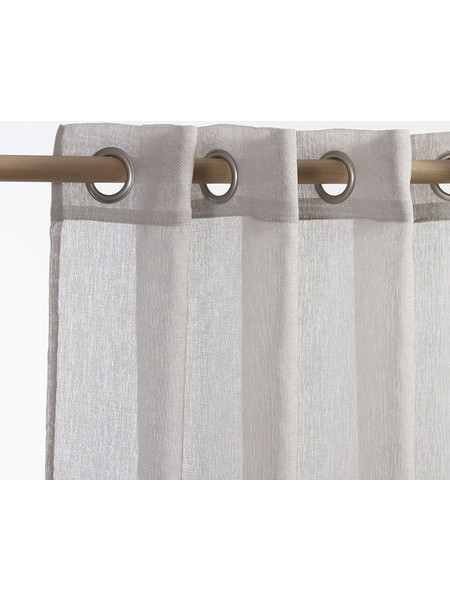 Nef-Nef Κουρτίνα με Τρουκς 140x265 Monique Beige