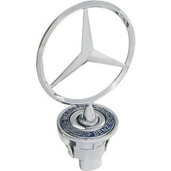 Σήμα καπό αυτοκινήτου BENZ XW-42 2 σχέδια με και χωρίς γραμματοσειρά