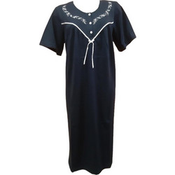 Primavera Lingerie Γυναικείο Νυχτικό Καλοκαιρινό Βαμβακερό Navy Μπλε E312