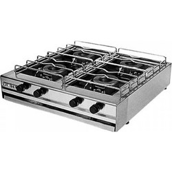 Εστίες αερίου χρωμίου 204S Eurochef