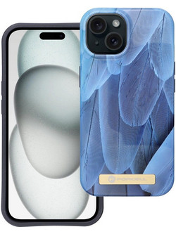 FORCELL F-PROTECT Mirage συμβατό με MagSafe για IPHONE 15 PRO MAX μπλε πουλί