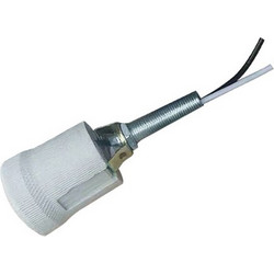 Ντουί πορσελάνης Ε27 με μαστό 10cm - AC.4E2710CM