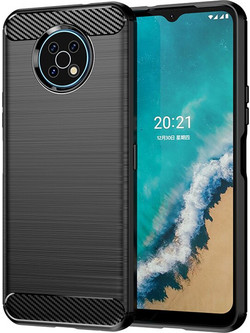 Techsuit Carbon Silicone - θήκη για Nokia G50 - Μαύρο
